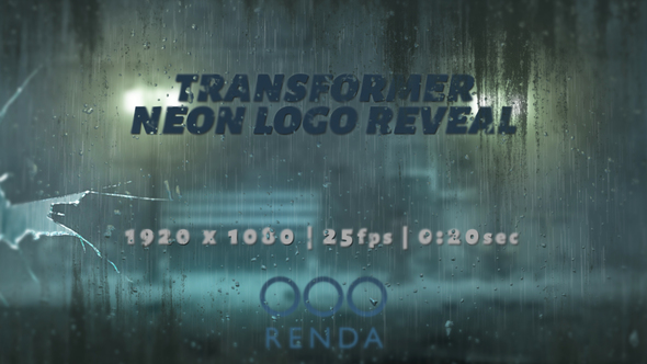 Transformer Neon Logo - VideoHive 22672156