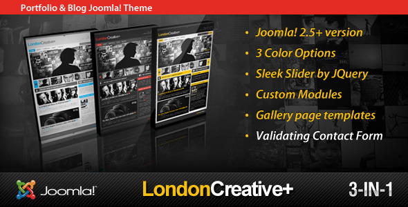 London Creative + - ThemeForest 2201802