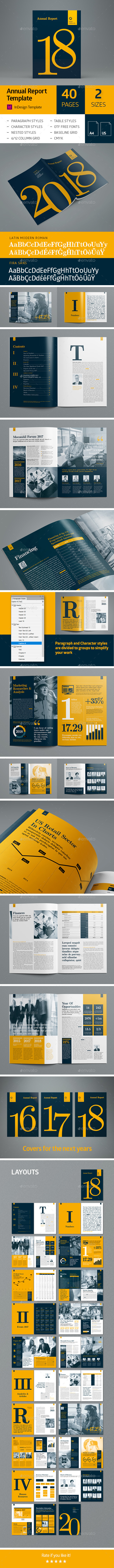 Annual Report 40 pages - Corporate Brochures