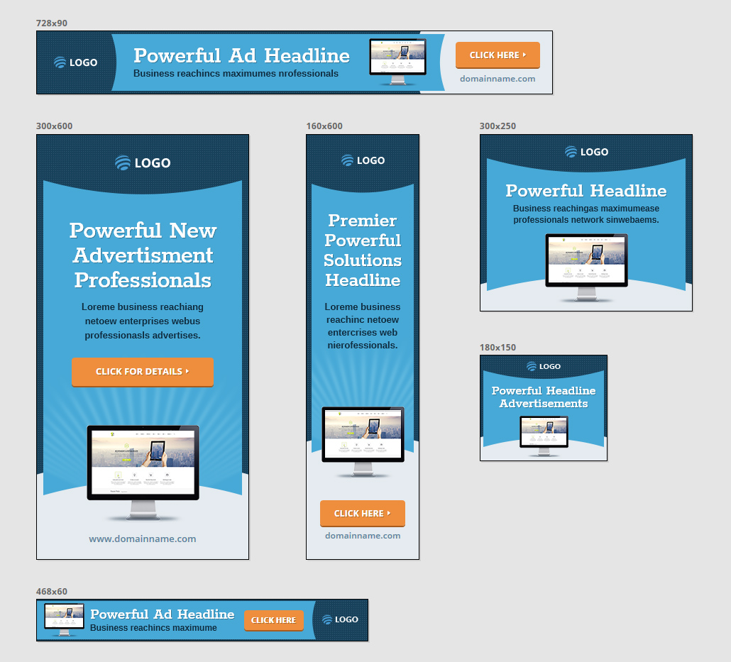 HTML5 Animated Banner Ads - Development Agency (GWD)