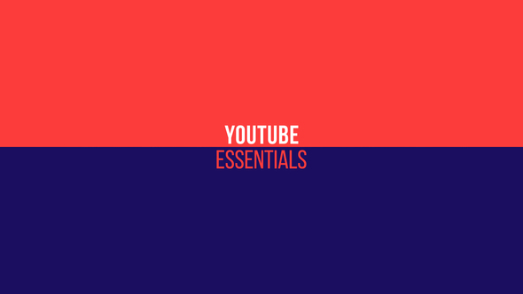YouTube Essentials - VideoHive 18664713