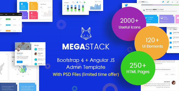 MegaStack - Bootstrap - ThemeForest 22714569