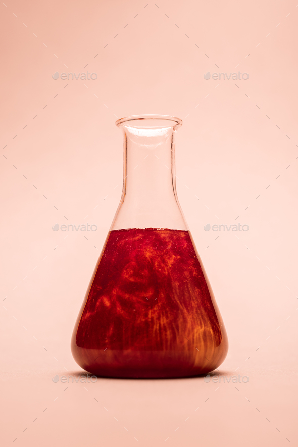Erlenmeyer flask - Stock Photo - Images