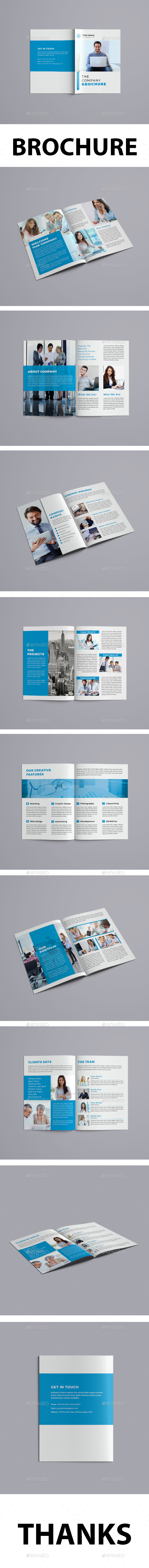Brochure Indesign Template - Brochures Print Templates