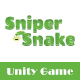 Sniper Snake Game with AdMob And Effects - Unity Game