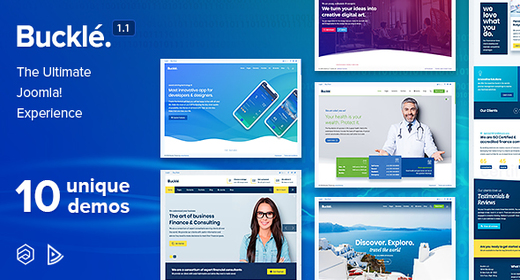 Buckle - Multi-Concept Responsive Joomla Template