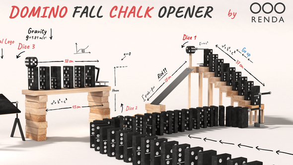 Domino Fall Chalk Opener
