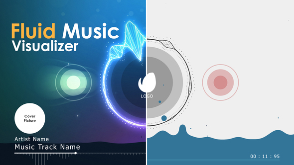 Fluid Music Visualizer - VideoHive 22693322