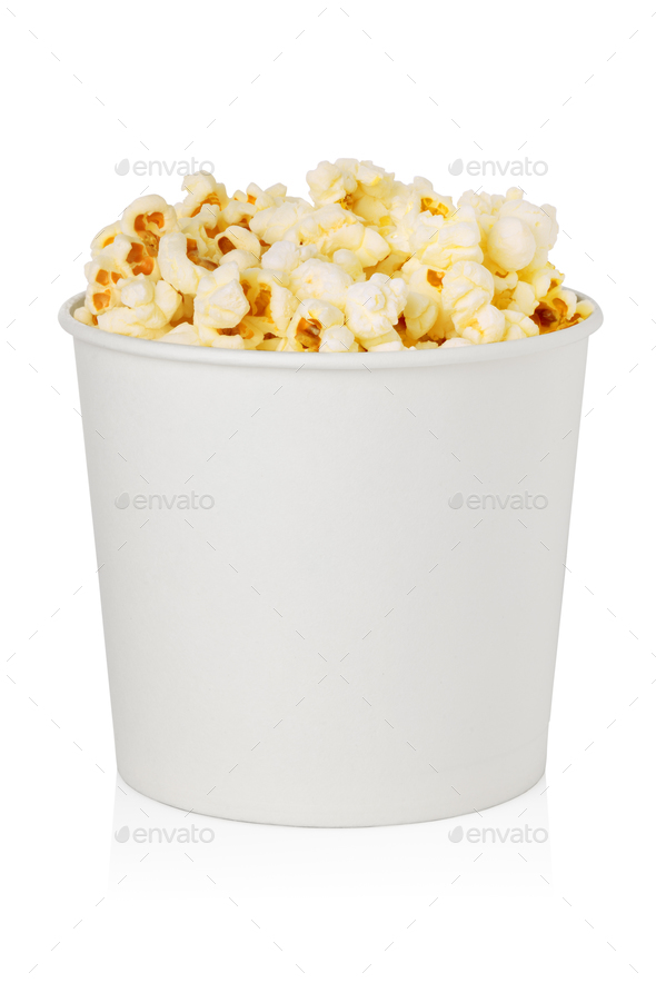 Download Popcorn Bucket Isolated Stock Photo By Ha4ipuri Photodune