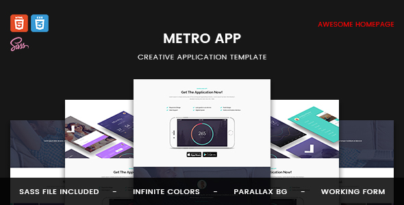 Metro App - ThemeForest 20133771