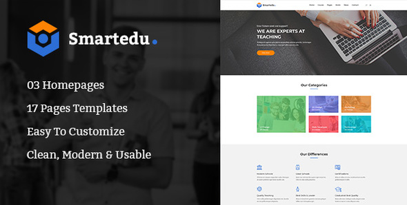 SmartEdu EducationCourses - ThemeForest 22720463