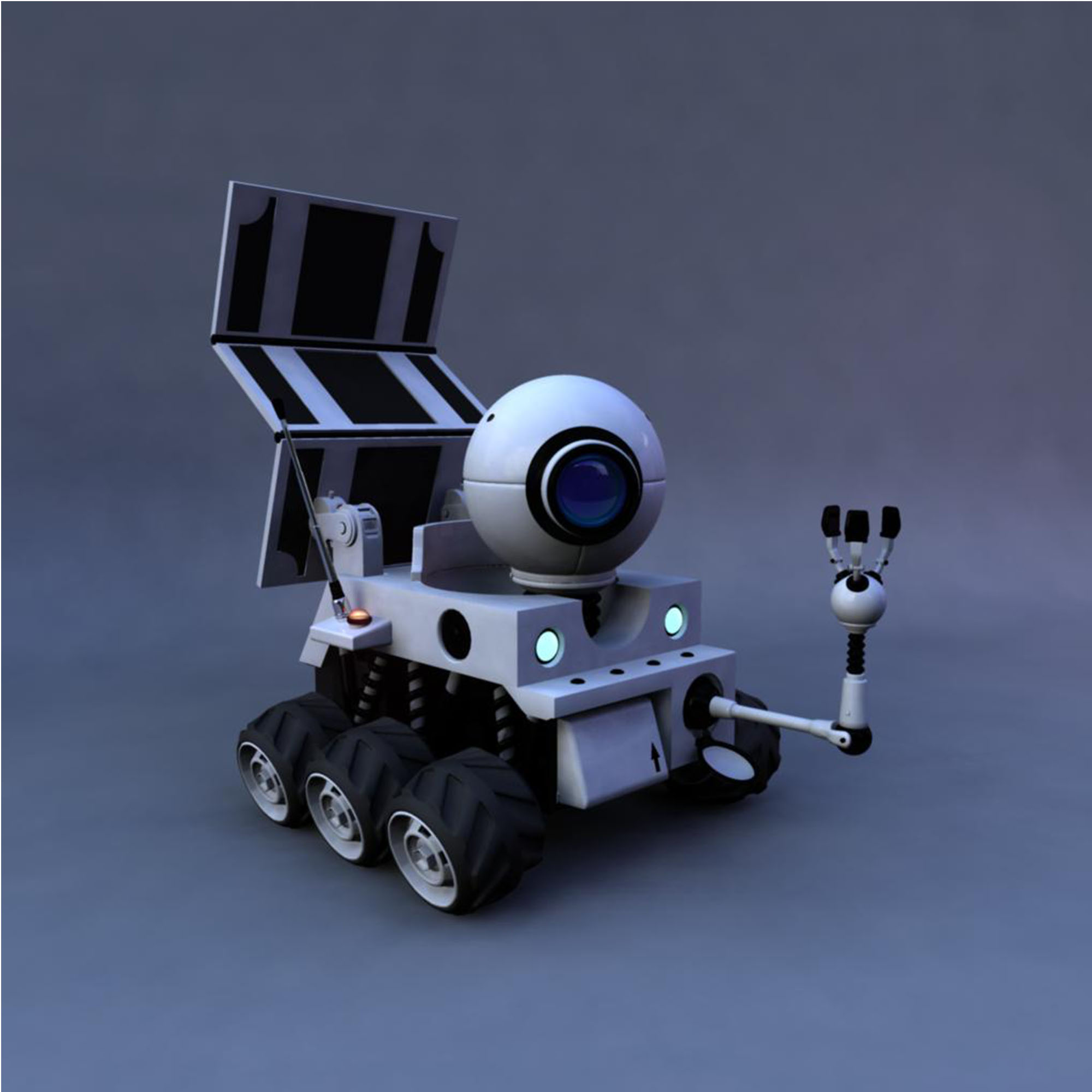 Rover Robot Model by Pro_Gaming |