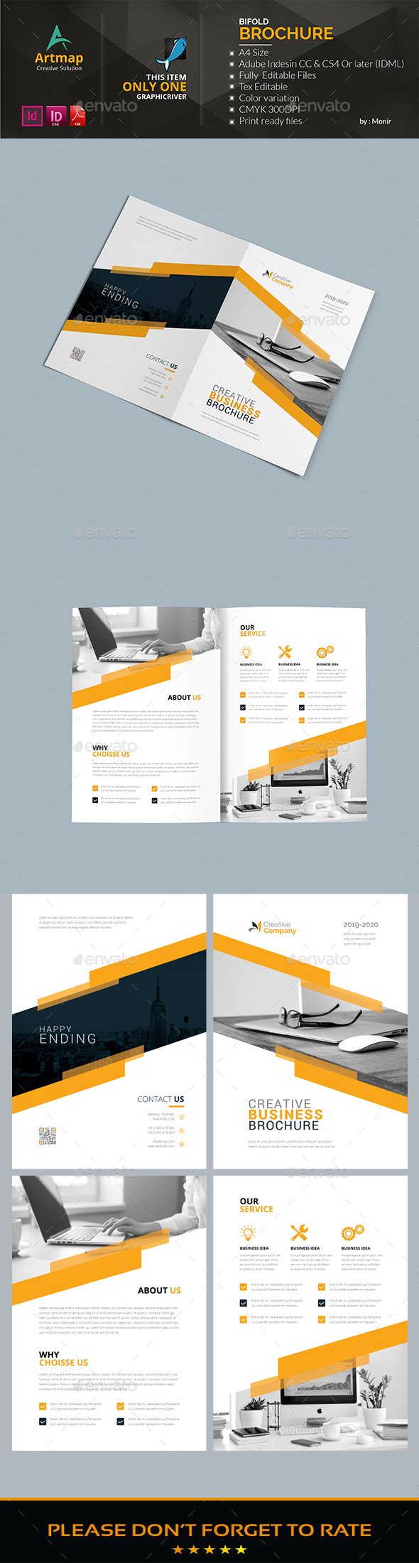 Bifold Brochure - Brochures Print Templates