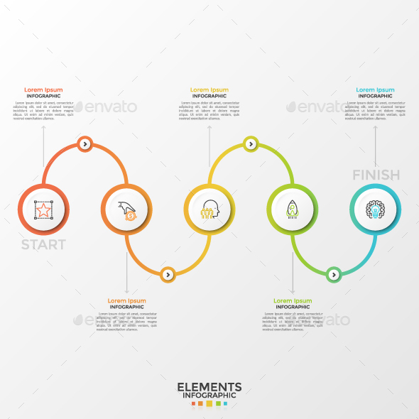 Modern Infographic Timeline Template - Infographics
