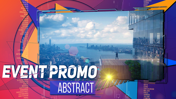 Abstract Event Promo