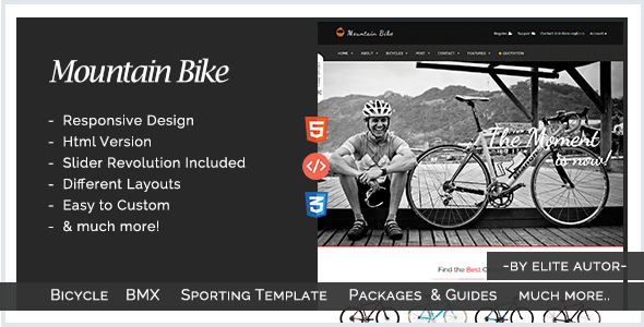 Mountain Bike - ThemeForest 11455442