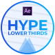 HYPE Lower Thirds - VideoHive Item for Sale