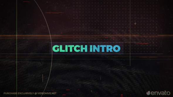 Glitch Intro - VideoHive 22695191