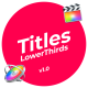Minimal Titles | FCPX or Apple Motion - VideoHive Item for Sale