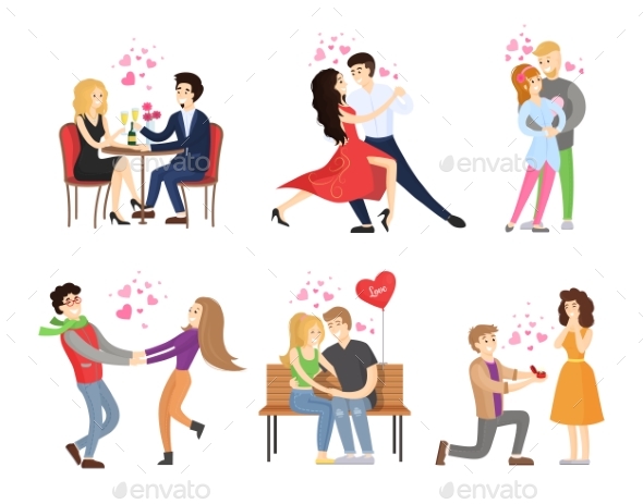 Boyfriend and Girlfriend - People Characters