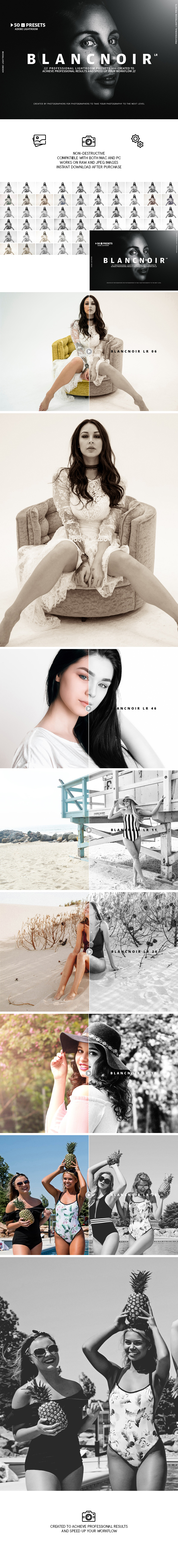Blancnoir Lightroom Presets - Lightroom Presets Add-ons