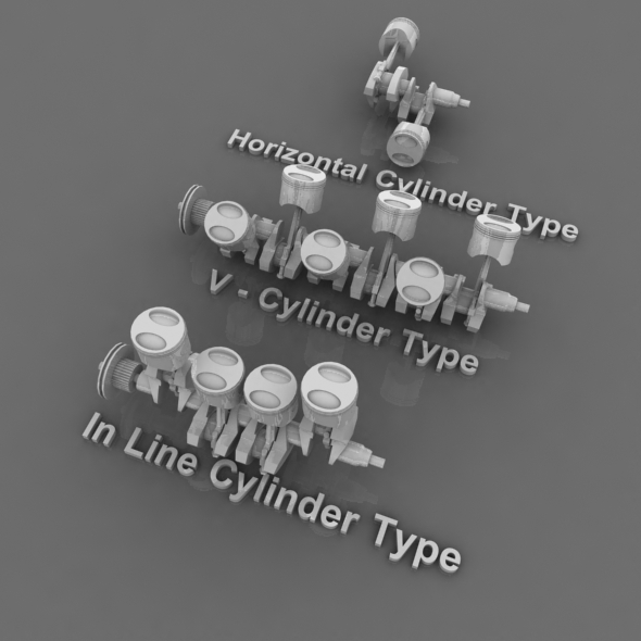 3 Type Cylinder - 3Docean 82763