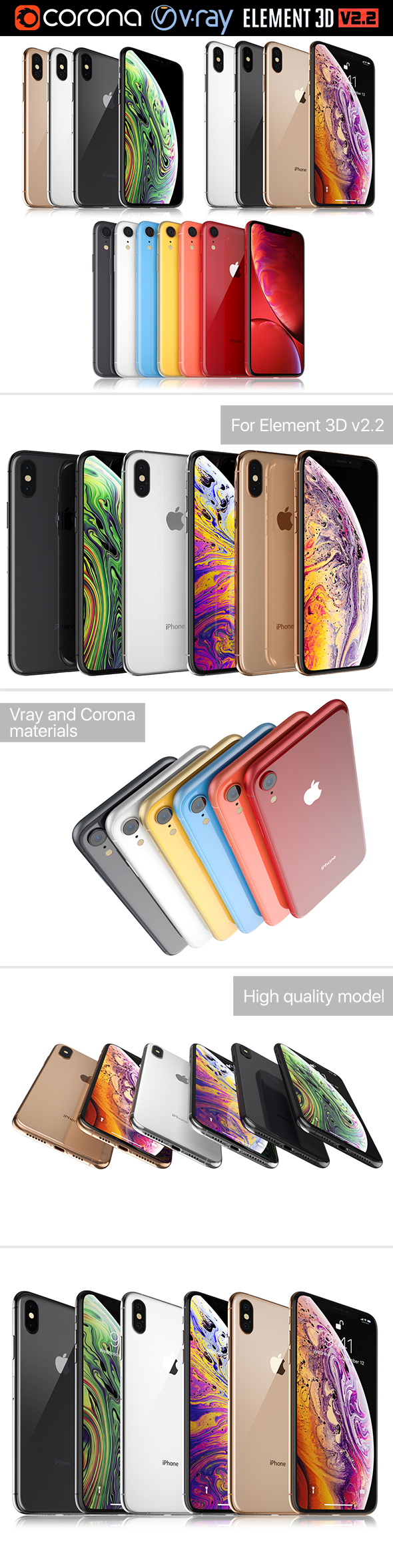 Apple iPhone Xr - 3Docean 22731765