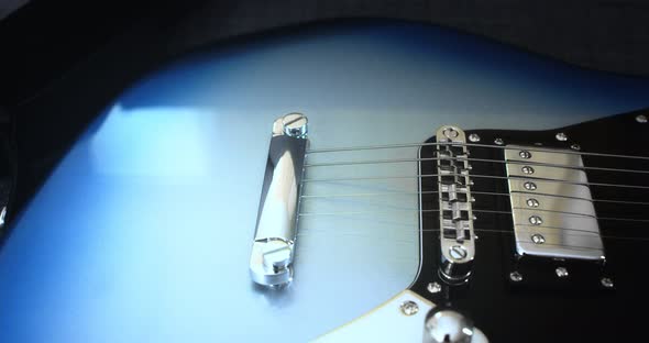Electric Guitar Close Up