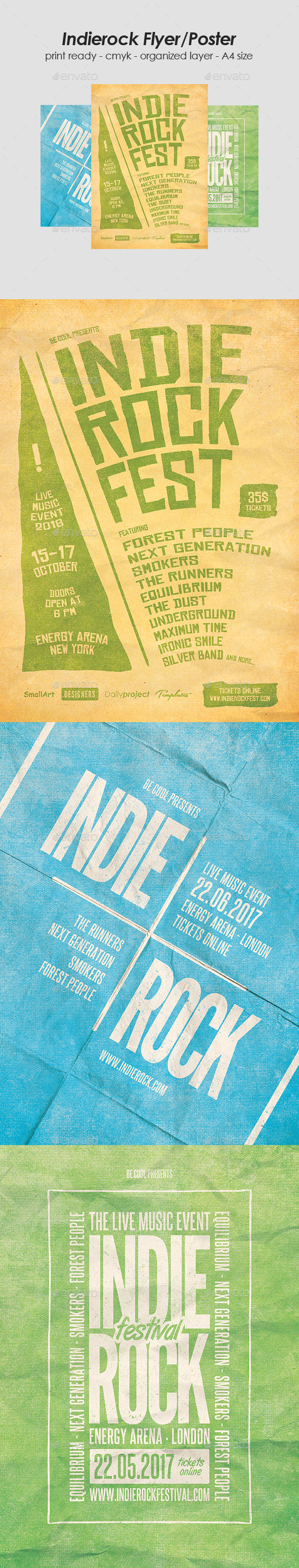 Flyer/Poster - Bundle - Concerts Events