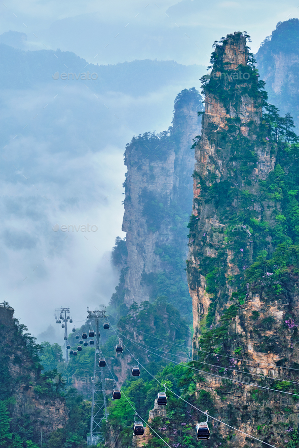 Zhangjiajie mountains, China - Stock Photo - Images