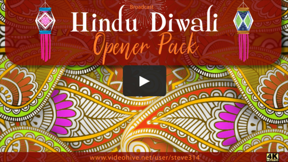Hindu Diwali Opener - VideoHive 22733857