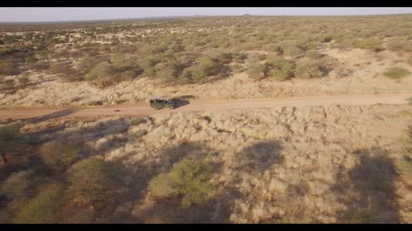 Safari Vehicle in a Game Park