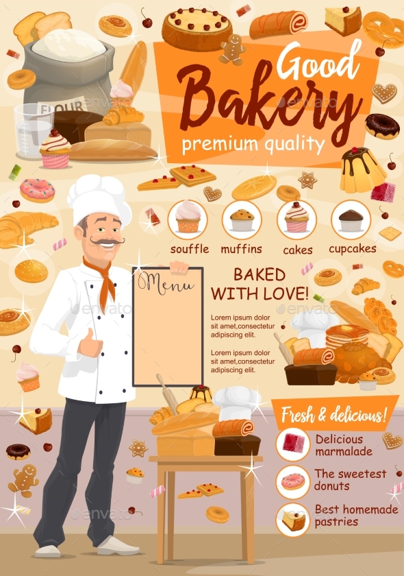 Bakery Food - Food Objects