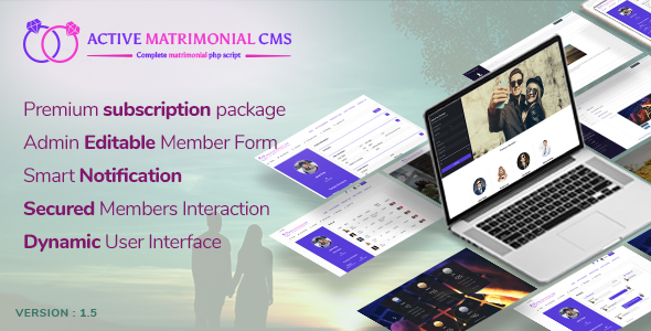 Active Matrimonial CMS - CodeCanyon Item for Sale