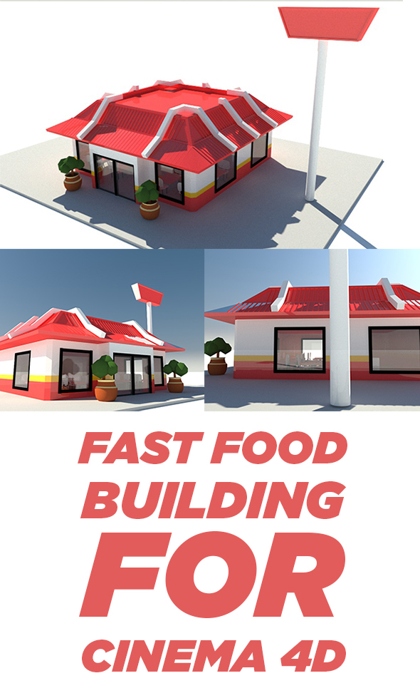 Fast Food Chain - 3Docean 22736668