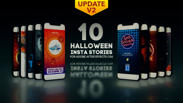 Halloween Instagram Stories - VideoHive 22682366