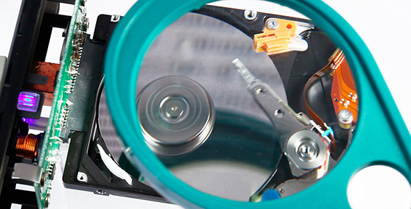 HDD Under Magnifying Glass