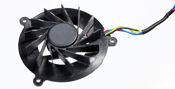Computer Fan Spinning Up And Down