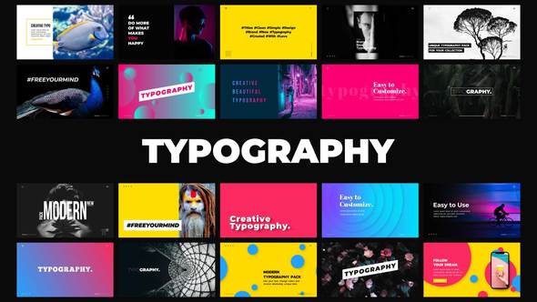 Modern Typography - VideoHive 22741160