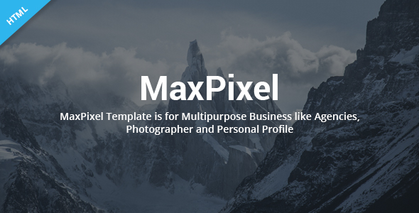 MaxPixel - Multipurpose Parallax Template by ecreativesol