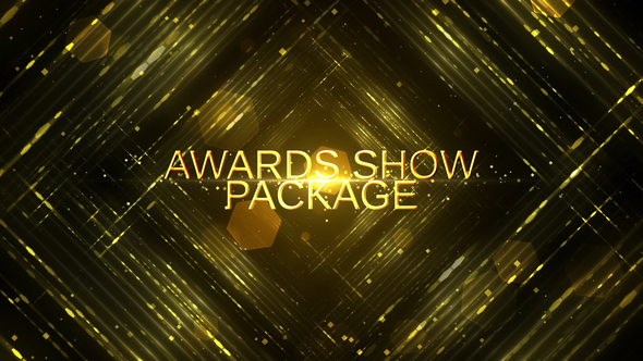 Awards Show Pack Video Displays template preview