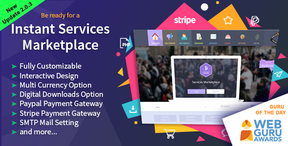 Gigs - Services Marketplace - CodeCanyon Item for Sale