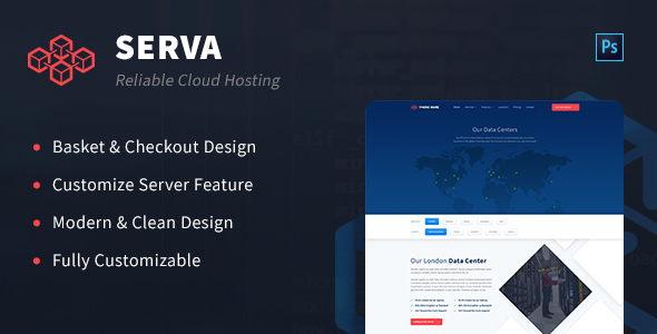 Serva - Cloud - ThemeForest 22748596