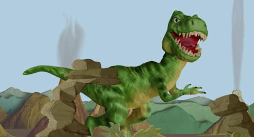 Plasticine Dinosaurs
