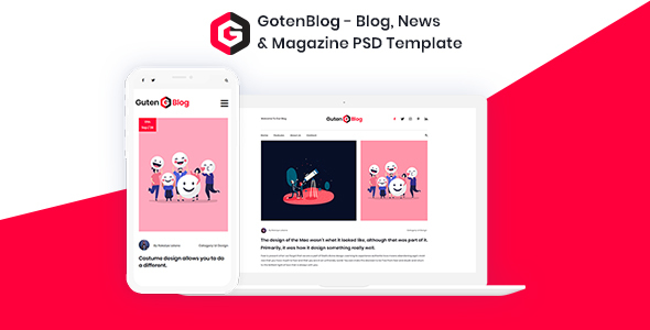 GotenBlog - Blog - ThemeForest 22737556