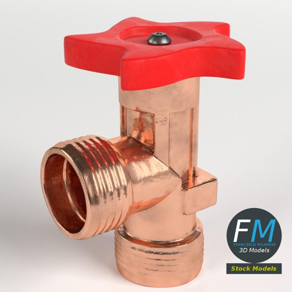 Gas Valve - 3DOcean Item for Sale