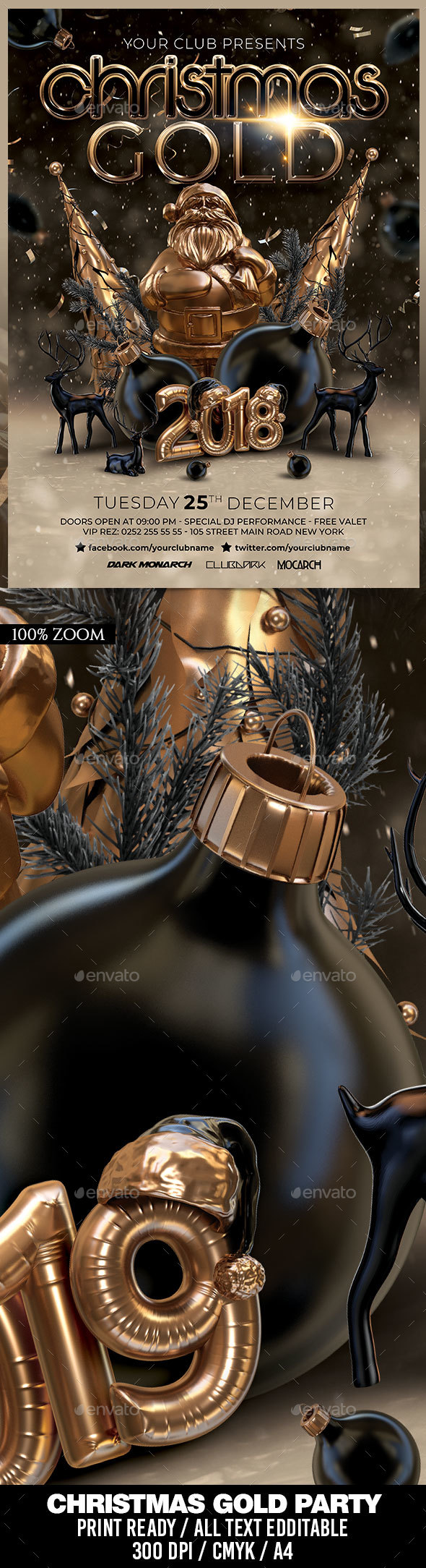 Christmas Gold Party 2018 - Holidays Events