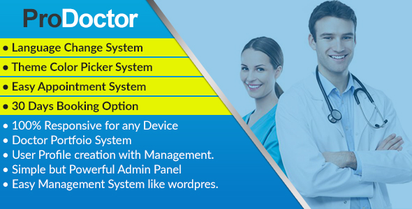 ProDoctor – Doctor Appointment System with Portfolio Management