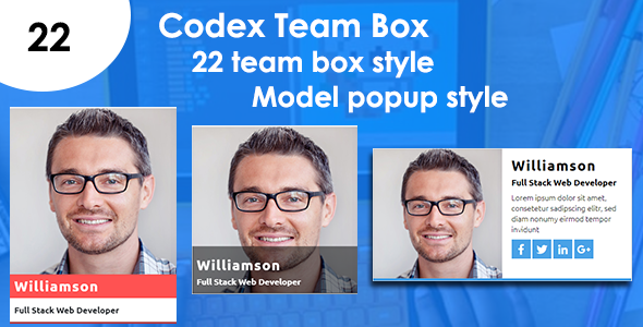 Codex Team Box - CodeCanyon Item for Sale