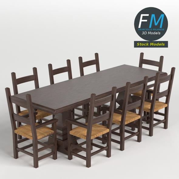 Table, Desk 2 - 3DOcean Item for Sale